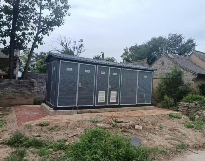 長安唐村&middot;中國農業公園古寨區1250KVA箱變供電施工工程